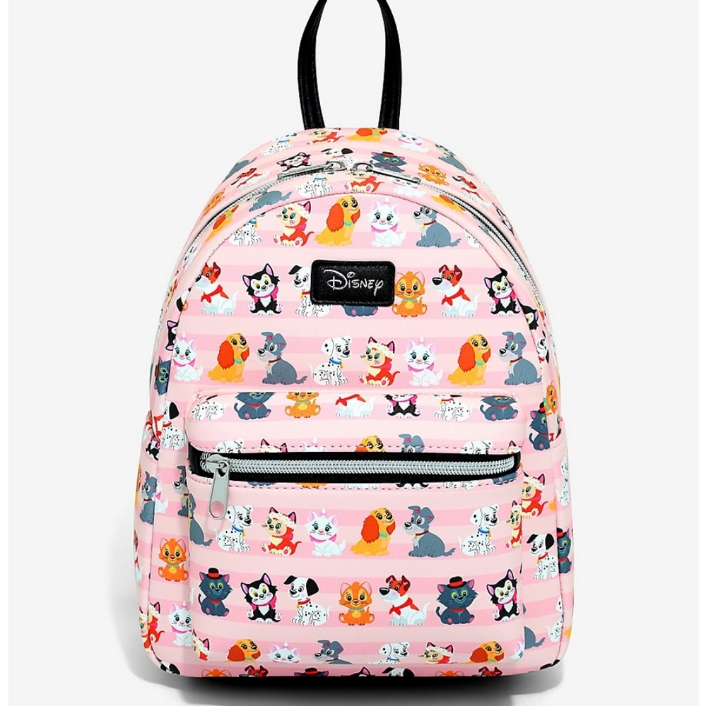 Sold! NIP Loungefly Cats and dogs mini backpack - Picture 1 of 4